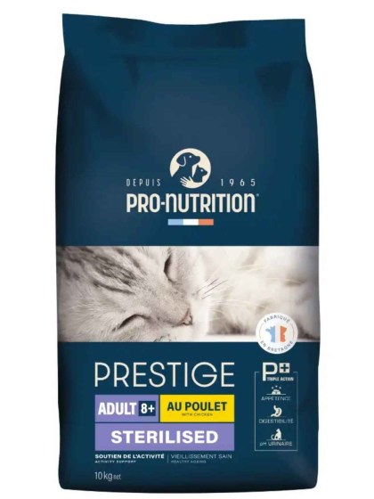 Pro Nutrition Prestige Cat Adult Sterilised 8+ Chicken 2kg